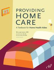 Providing home care by Leahy, William.