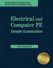 Cover of: Electrical and Computer PE Sample Examination