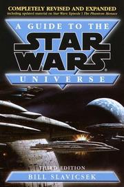 Cover of: A guide to the star wars universe by Bill Slavicsek