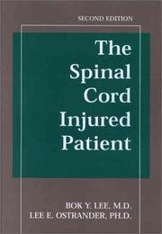 Cover of: The Spinal Cord Injured Patient, 2nd Edition by 