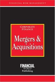 Cover of: Mergers and Acquisitions: Corporate FinanceCorporate Finance (Risk Management Series)