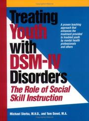 Cover of: Treating youth with DSM-IV disorders: the role of social skill instruction