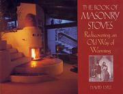 The Book of Masonry Stoves by David Lyle