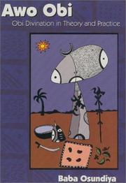 Cover of: Awo Obi by Baba Osundiya