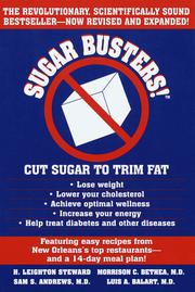 Cover of: Sugar busters!: cut sugar to trim fat