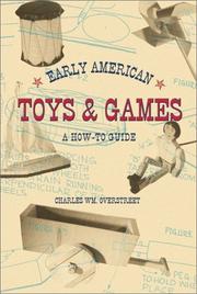Cover of: Early American Toys & Games