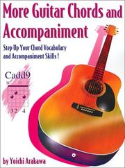 Cover of: More Guitar Chords & Accompaniment: Step Up Your Chord Vocabulary & Accompaniment Skills! (2nd Edition)