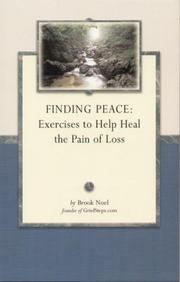 Cover of: Finding Peace (Grief Guide)