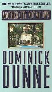 Cover of: Another City, Not My Own by Dominick Dunne
