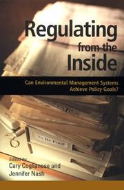 Regulating from the inside : can environmental management systems achieve policy goals?