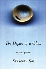 The depths of a clam : poems