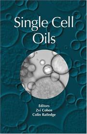 Cover of: Single Cell Oils
