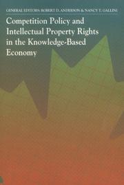 Cover of: Competition policy and intellectual property rights in the knowledge-based economy
