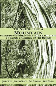 Cover of: Thinking Like a Mountain: Towards a Council of All Beings