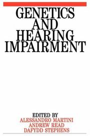 Cover of: Genetics and Hearing Impairment