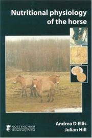 Nutritional physiology of the horse