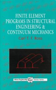 Finite element programs in structural engineering and continuum mechanics