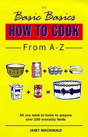 The basic basics how to cook from A-Z