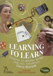 Learning to learn : making learning work for all students