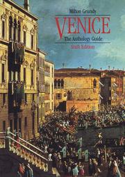 Venice : the anthology guide