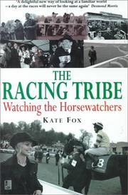 The racing tribe : watching the horsewatchers