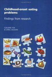 Childhood-onset eating problems : findings from research