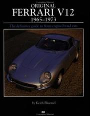 Cover of: Original Ferrari V12 1965-1973 (Original)