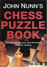 John Nunn's chess puzzle book