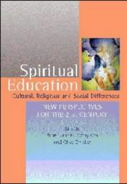 Cover of: Spiritual Education: Cultural, Religious and Social Differences