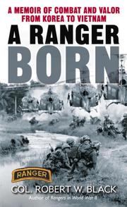 Cover of: A Ranger Born