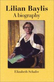 Lilian Baylis : a biography