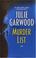 Cover of: Murder List