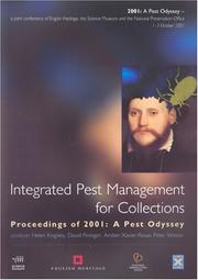 Integrated pest management for collections : proceedings of 2001 : a pest odyssey