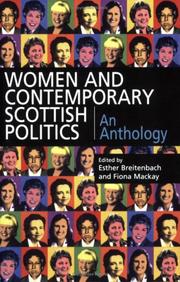 Cover of: Women and contemporary Scottish politics: an anthology
