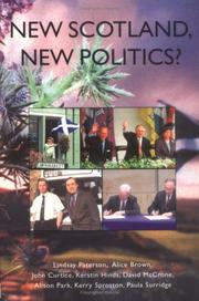 Cover of: New Scotland, new politics?