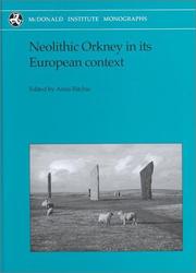 Cover of: Neolithic Orkney in Its European Context (McDonald Institute Monographs)