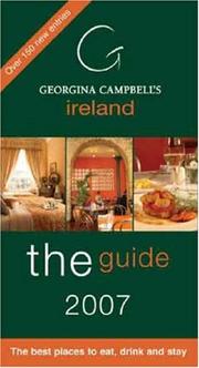 Cover of: Georgina Campbell's Ireland 2007-The Guide: The Best Places to Eat, Drink And Stay