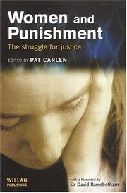 Cover of: Women and punishment: the struggle for justice