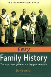 Easy family history : the stress-free guide to starting your research