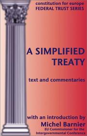 A simplified treaty for the European Union?