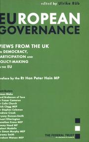 European governance : views from the UK on democracy, participation and policy-making in the EU