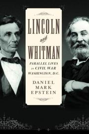 Cover of: Lincoln and Whitman by Daniel Mark Epstein