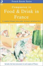 Cover of: Companion to Food & Drink in France (Food and Drink in France)