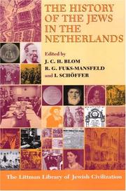 Cover of: The History of the Jews in the Netherlands