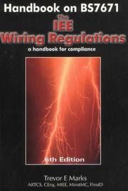 Handbook on BS 7671 : the IEE wiring regulations : a handbook for compliance