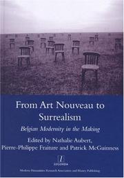 From Art Nouveau to Surrealism : Belgian modernity in the making