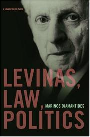 Levinas, law, politics