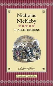 Book: Nicholas Nickleby By Charles Dickens
