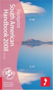 Cover of: Footprint South American Handbook, 2008 (Footprint South American Handbook)