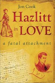 Hazlitt in Love : a fatal attachment